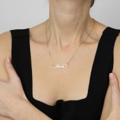 Alice Italic Name Necklace [18K Gold Vermeil]