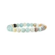 Bracelet Amazonite Classique pour Femme [Argent 925]