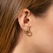Amour Curve Earrings  [18K Gold Vermeil]