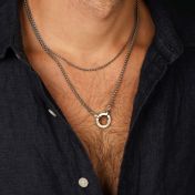 Anchor Rope Chain for Men - Sterling Silver