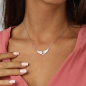 Angel Wings Necklace [Sterling Silver]