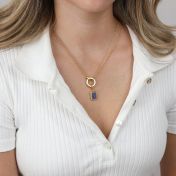 Collier Anna à Double Couche [Vermeil 18ct] - avec Charms 