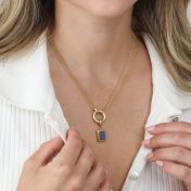 Collier Anna à Double Couche [Vermeil 18ct] - avec Charms 