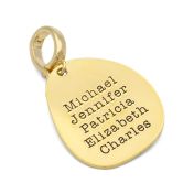 Anna Double Layer Name Necklace [18K Gold Plated] 