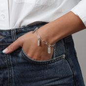 Melissa Name Bracelet [Sterling Silver]
