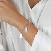 Melissa Name Bracelet [Sterling Silver]