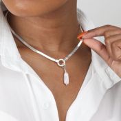 Arya Herringbone Kette [Sterlingsilber] - mit Charms