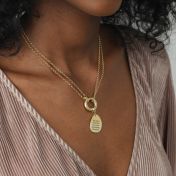 Arya Large Name Charm [18K Gold Vermeil]