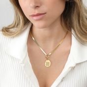 Arya Large Name Charm [18K Gold Vermeil]