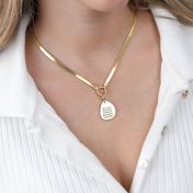 Arya Large Name Charm [18K Gold Vermeil]