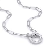Aurora Familienkreis Ankerkette mit Gravur [Sterlingsilber]