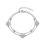 Amour Double Strand Bracelet