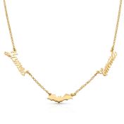 Moonlit Bat Signature Necklace [18K Gold Plated]
