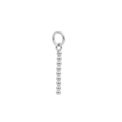 Beads Bar Earring Charm [Sterling Silver]