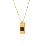 Eliana Nano Bible Necklace with Diamond [18K Gold Plated]