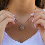 Collier Fils de la Vie Grande Goutte [Argent 925]