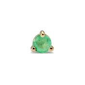 August Peridot Birthstone Earrings [14 Karat Gold]