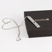 I Love You Necklace - Sterling Silver