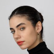 Night Allure Double Chain Hoops [18K Gold Vermeil] 