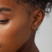 Black Crystals Earrings