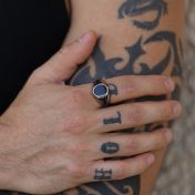 Blackbeard's Lost Men Ring - Sterling Silver