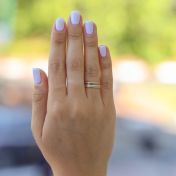 Blended Bands Ring [Sterling Silver]