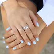 Bloesem Naam Ring [Sterling Zilver] 