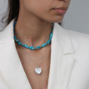 Ocean Of Hope Turquoise Necklace