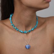 Ocean Of Hope Turquoise Necklace