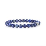 Classic Lapis Lazuli Women Bracelet [Sterling Silver]