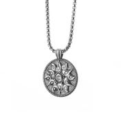 Collier Homme Puissance Cosmique Avec Prénom - Argent 925