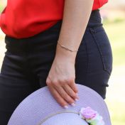 Bow of Love Bracelet [Rose Gold Plated]