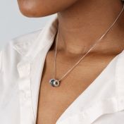 Familienbindungen Namenskette [Sterlingsilber]