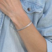 Braided Waves Bracelet