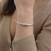 Bracelet Liés Ensemble avec Prénoms [Brillant]