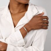 Bracelet Liés Ensemble avec Prénoms [Brillant]
