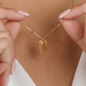 Starlight Tag Necklace [18K Gold Plated]