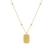 Starlight Tag Necklace [18K Gold Plated]