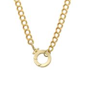 Emma Curb Chain Necklace [18K Gold Plated]
