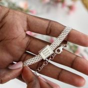 Enchanted Names Milanese Chain Bracelet [Sterling Silver]