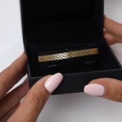 Milanese Chain Bracelet [Gold Plated]