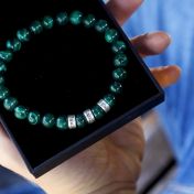 Malachite Men Name Bracelet