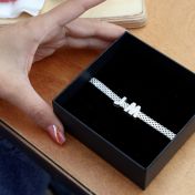 Talisa Charms Initial Bracelet [Sterling Silver]