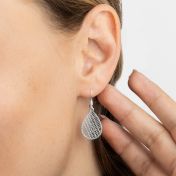 Boucles d'Oreilles Carte Endroit Chéri [Argent 925]