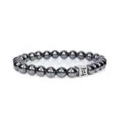 Bracciale Classico da Donna in Ematite [Argento 925]