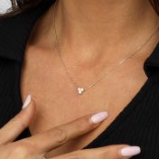 Crystal Bloom Necklace [18K Gold Plated]