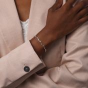 Classic Paperclip Chain Bracelet [Sterling Silver]