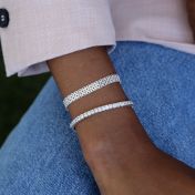 Classic Tennis Bracelet [Sterling Silver]