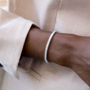 Classic Tennis Bracelet [Sterling Silver]