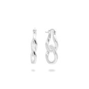 Classy Link Chain Earrings [Sterling Silver]